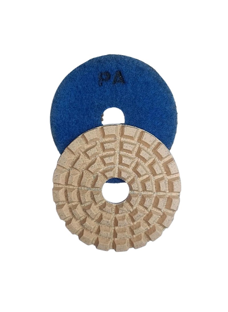 pioneerabrasive Pioneer Abbrasive 8MM Diamond Polishing Pads 10pcs Pioneer Abbrasive4 Inch Pads for Marble Granite Stone Polishing Grinding  - Image 3