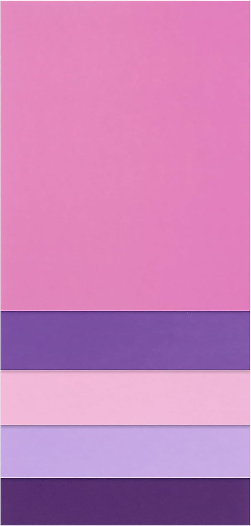 WEKOOSE Pink Purple Cardstock Art Paper Crafts Pack - 8.5 x 11 Stash Assorted 8 Colored Scrapbook Paper 65lb - Double Sided Card Stock for Embossing, Cardmaking - 40 Sheets, Solid Core - Image 5