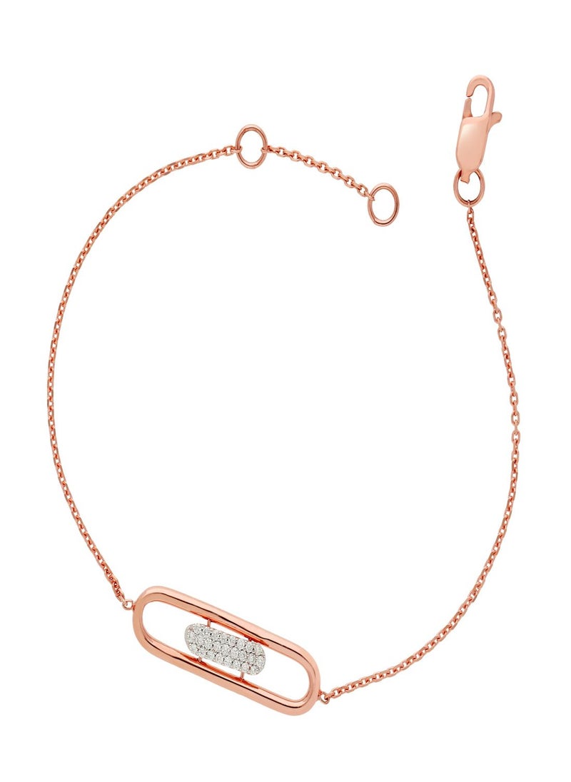 18k 750 Purity Mine Diamond Bracelet MZOZOU053BR1