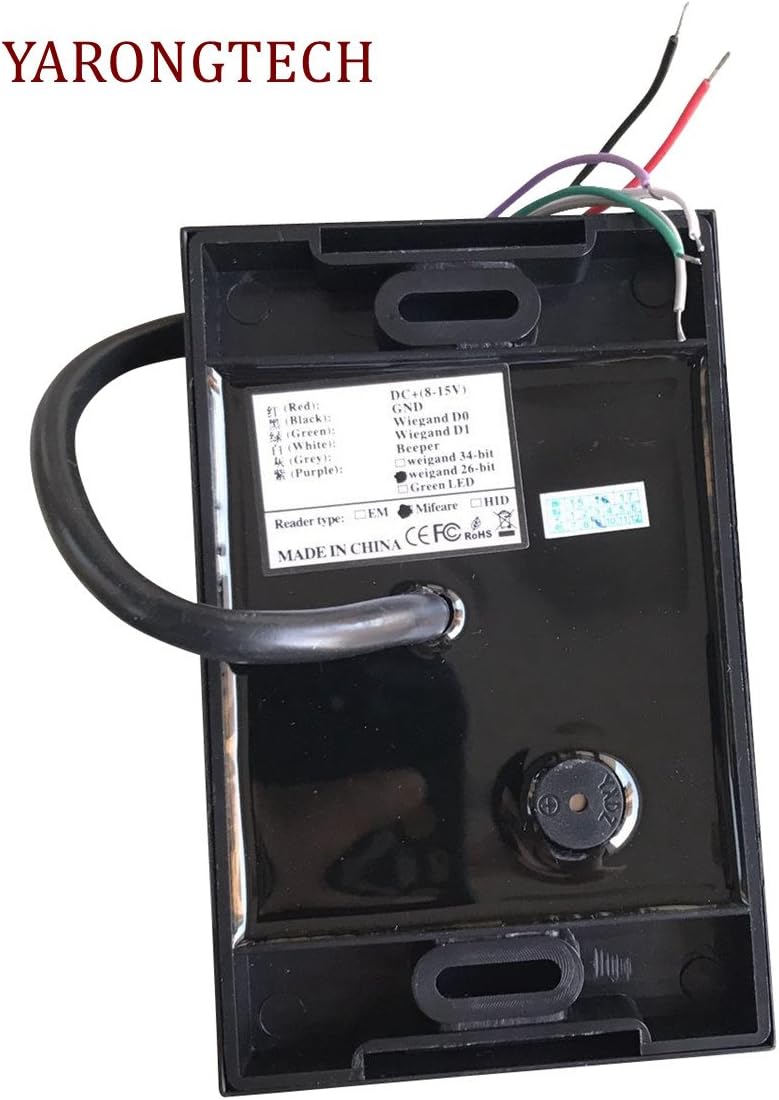 YARONGTECH Waterproof 13.56MHZ IC Wiegand 26 RFID Card Reader - Image 1
