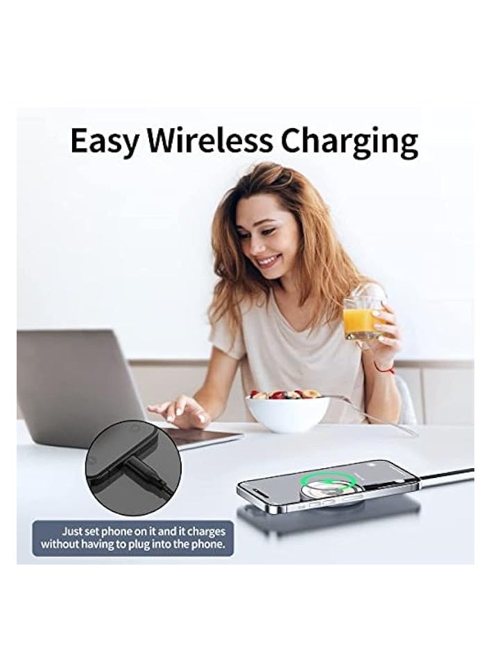 erorex - Magnetic Wireless Charger, Wireless Charging Pad 15W Fast for Magsafe Charger - Image 1
