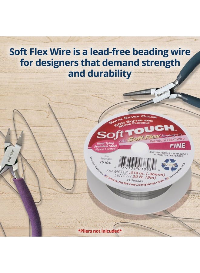 Soft Flex Soft Touch Wire 21-Strand .014-inch x 30'-Silver - Image 2