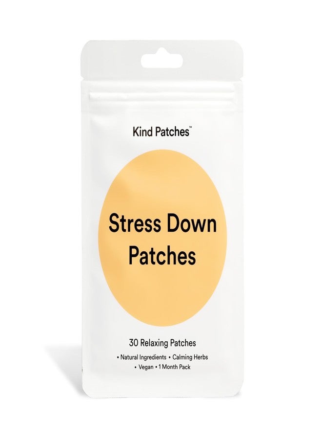 Kind Patches Stress Down Patches for Unisex - 30 Count Patches - Image 1