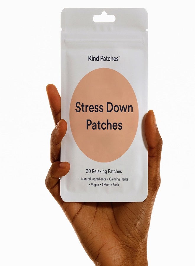 Kind Patches Stress Down Patches for Unisex - 30 Count Patches - Image 3