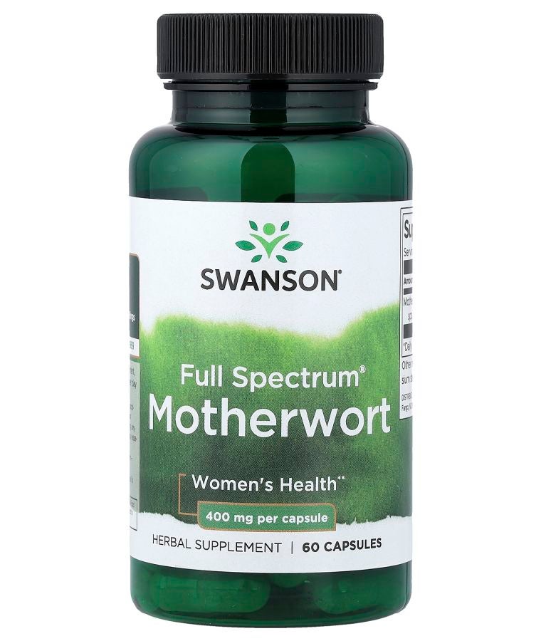SWANSON Full Spectrum® Motherwort 400 mg 60 Capsules