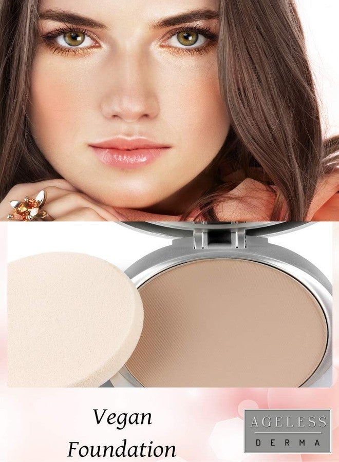 Ageless Derma Pressed Mineral Foundation With Vitamin for a Natural Silky Finish - Image 4