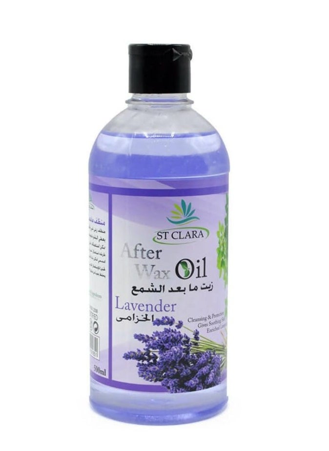 ST CLARA After-wax oil with lavender scent  500 ml 