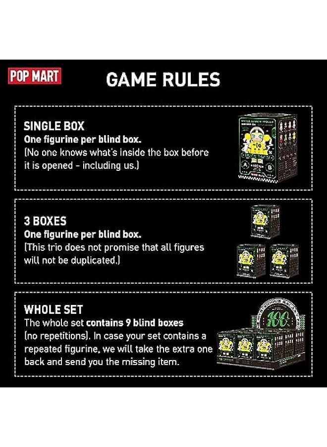 Arabest MEGA Space Molly 100% 2-B Blind Box Figures, Random Design Box Toys for Modern Home Decor, Collectible Toy Set for Desk Accessories, 1PC - Image 2