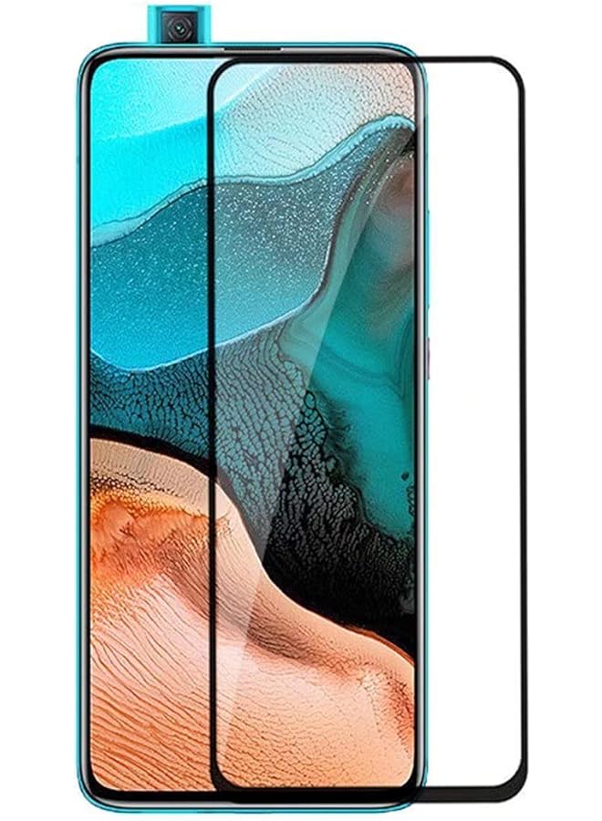 erorex For Honor 50 Lite Screen Protector 9H Hardness Full Coverage No Bubbles Fingerprint Scratch Resistant High Quality Tempered Glass Film For Honor 50 Lite Black 1 Pack  - Image 1
