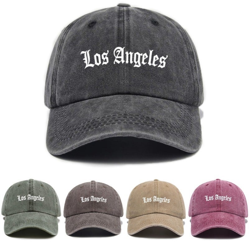 Trendy Letter Print Baseball Cap - Image 1
