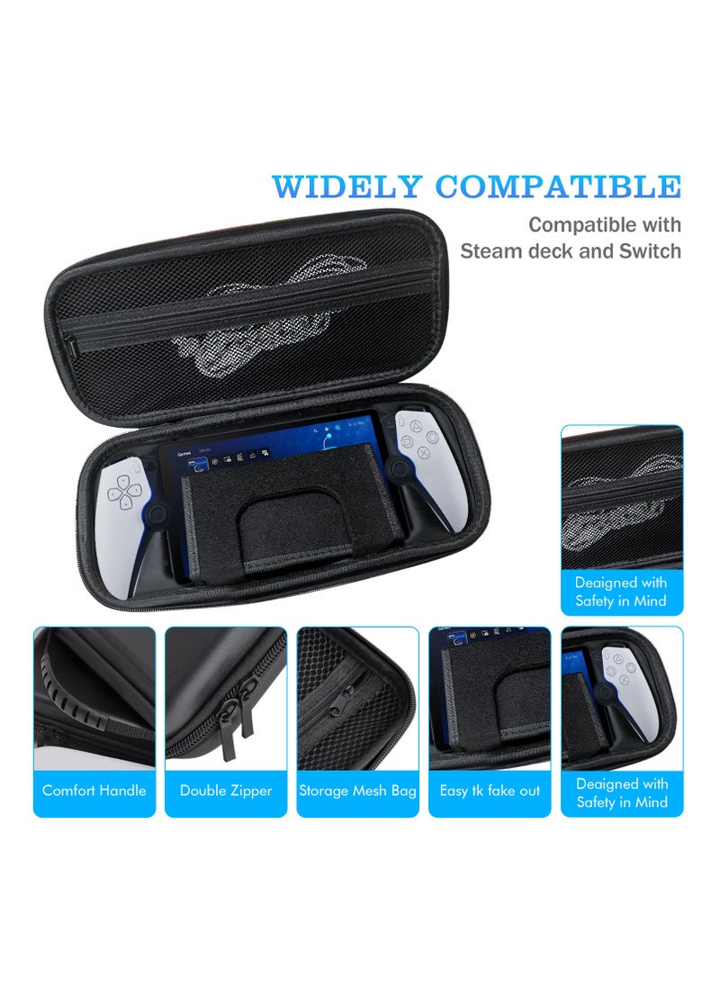 General - For Sony Playstation Portal Storage Bag Gaming Accessories Playstation Portal Waterproof and Dropproof Protective Tote Bag EVA Hard Case - Image 1