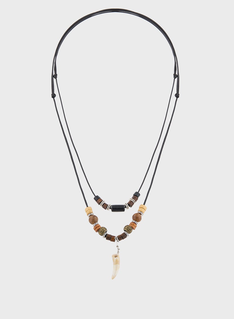 Seventy Five Beaded Necklace  - Image 1