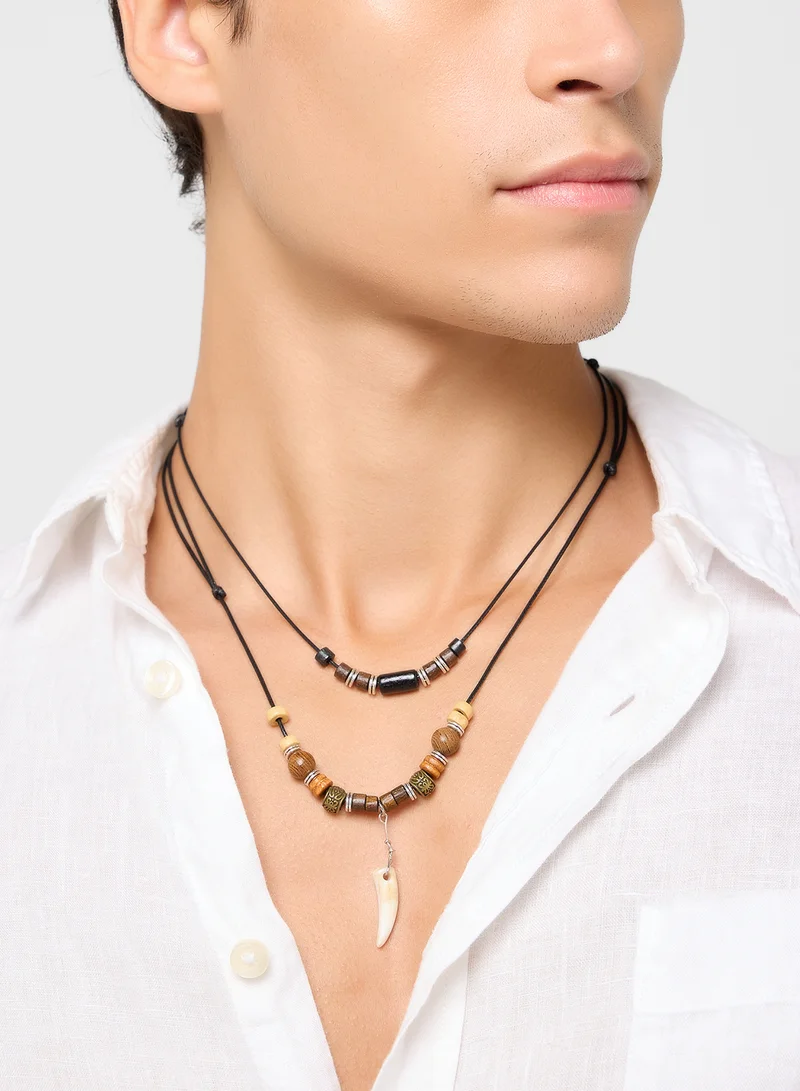 سفنتي فايف Beaded Necklace