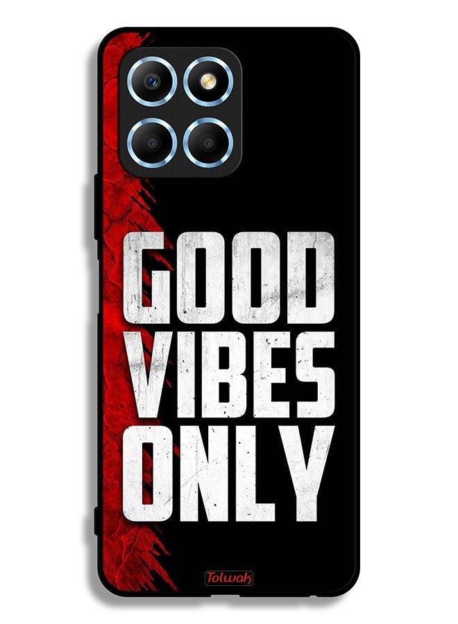 Tolwak Honor X6 Protective Case Cover Good Vibes Only - Image 2