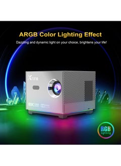 General Classic Smart Projector X3 T972 HD Bluetooth Projector Mini Portable 8K ARGB Color Lighting Electric Focus + 4-Point Keystone Correction  - Image 5