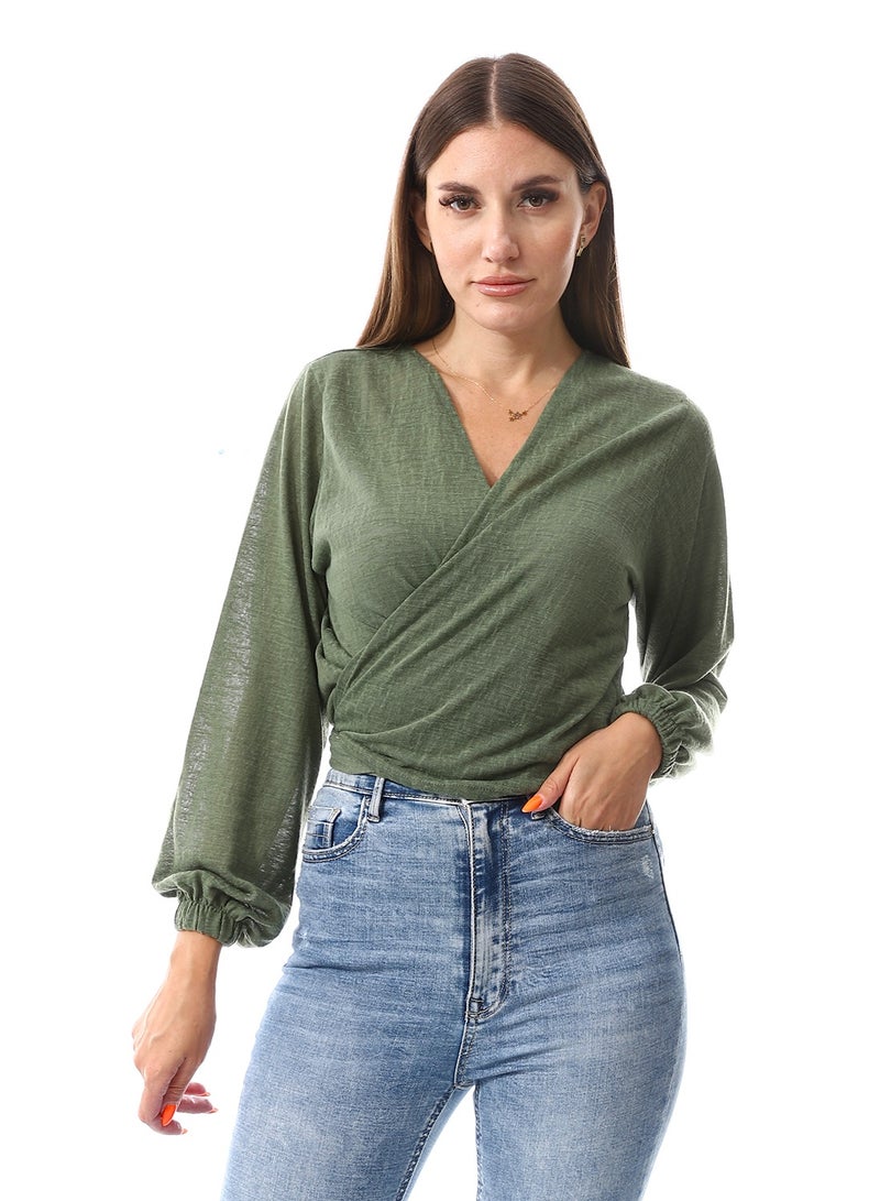 Caesar Women  Blouse With Long Sleeves - Image 1