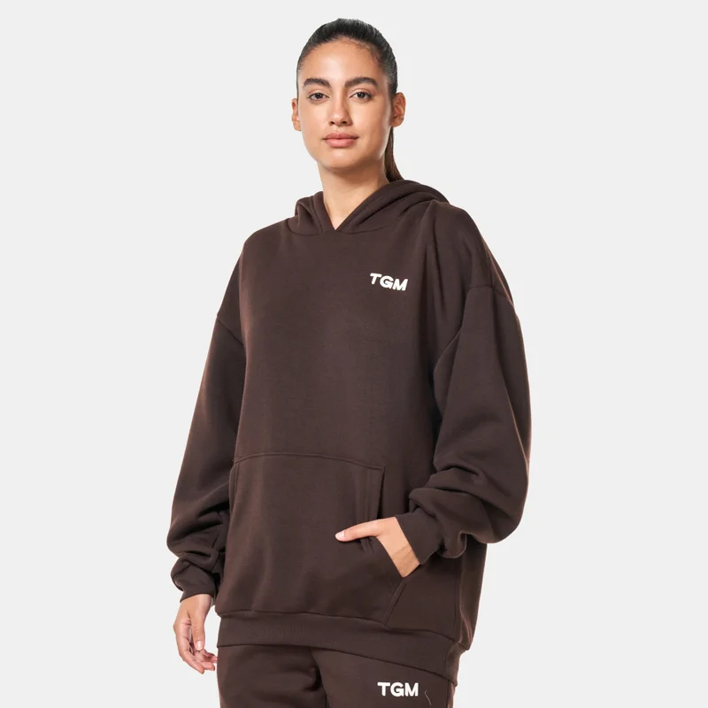The Giving Movement Lounge Logo Print Hoodie