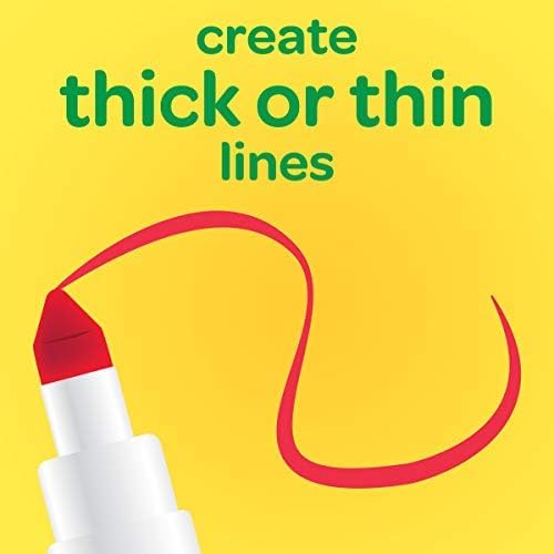 Crayola Super Tips Marker Set (100ct), Fine Point Washable Markers, Drawing Markers for Kids & Adults, Great for Thick & Thin Lines - Image 3
