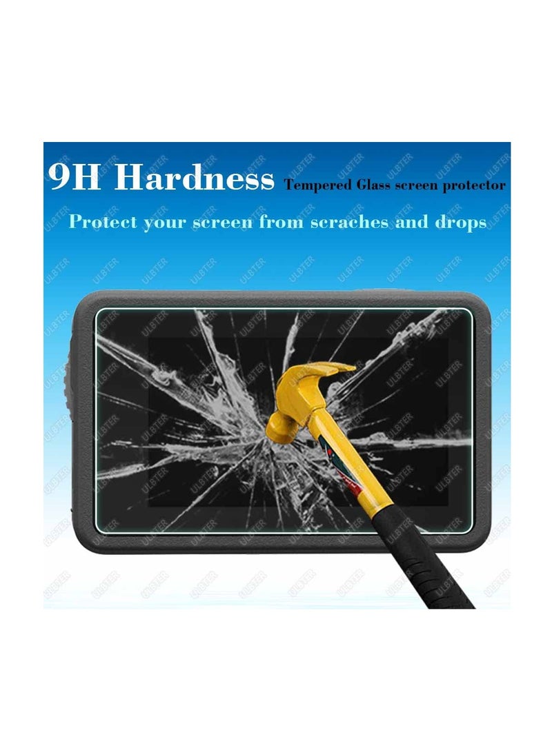 SYOSI Screen Protector for DJI OSMO Action 3, Lens Cap Cover, 0.3mm 9H Hardness Tempered Glass Protector, Anti-Scrach Anti-Fingerprint Anti-Bubble Camera Protect Film - Image 5