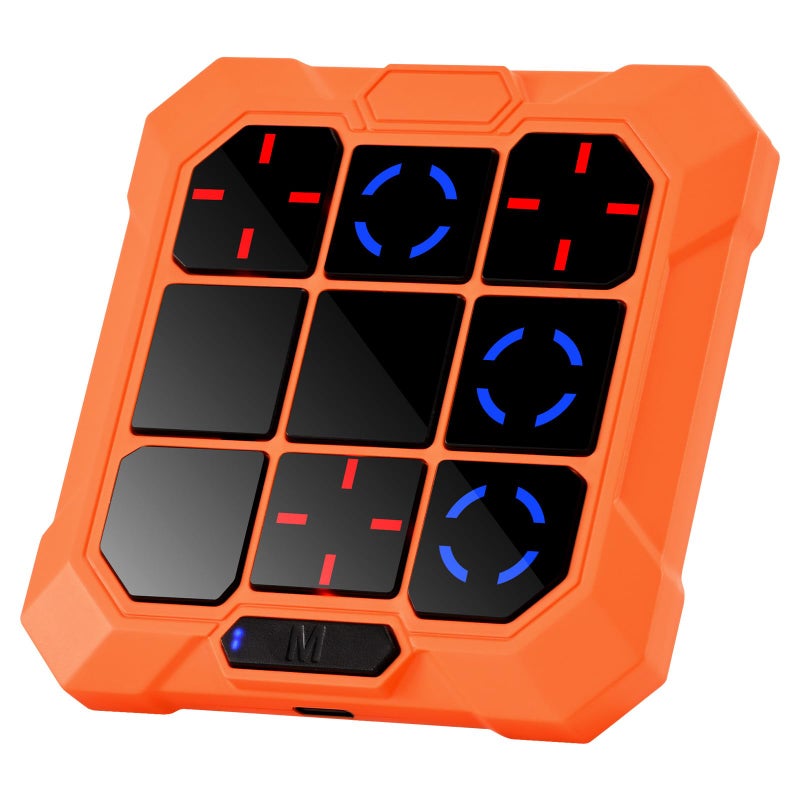 BlueSwan 2026 Upgrade 6 in 1 TicTacToe Handheld Game for Kids Teens Easter Basket Stuffers 12 Players Electronic Travel Board with 6 Games Memory Game Whack a Mole Fidget Puzzle Toys for Age 612 - Image 3