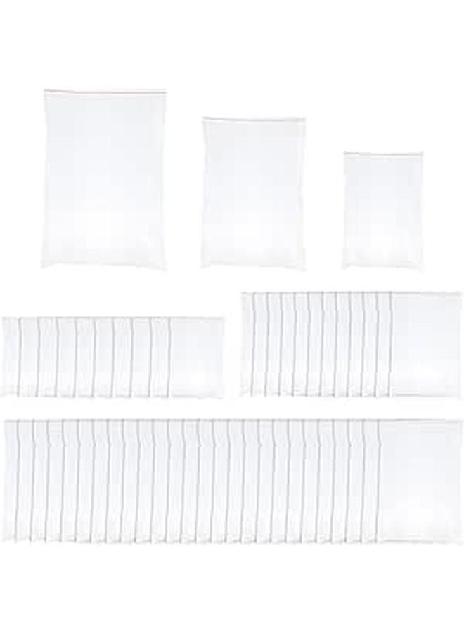 300pcs Waterproof Self Sealing Card Pockets Plastic Photo Sleeves For Document Business Card Storage - Image 1