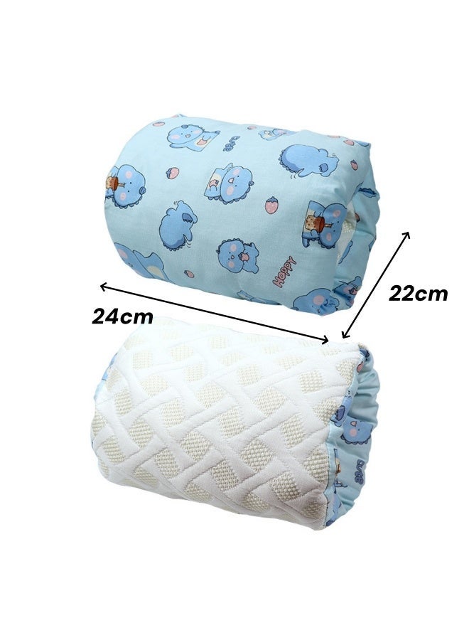 الدليبن وسائد الرضاعة الطبيعية، وسادة رضاعة للأطفال، وسادة ذراع رضاعة قطنية، وسائد تغذية ناعمة ومريحة، وسادة ذراع تغذية للأطفال محمولة للسفر، مناسبة للمواليد الجدد أو الرضاعة بالزجاجة، دعم للأم والطفل، هدايا للأطفال - Image 2