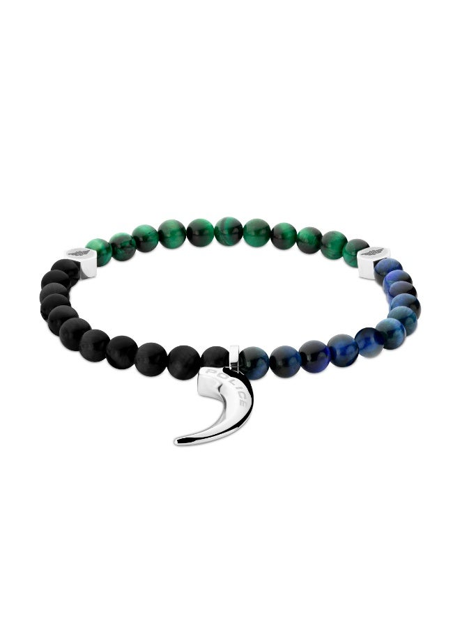 بوليس سوار تالون بالخرز الأسود والأزرق للرجال  مم - Image 1