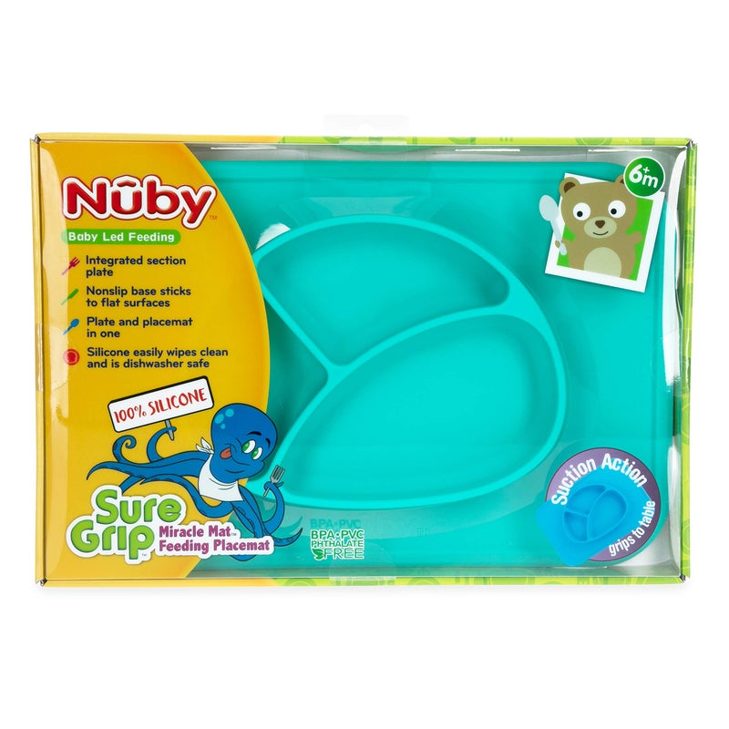 Nuby Sure Grip Miracle Mat, Aqua - Image 5