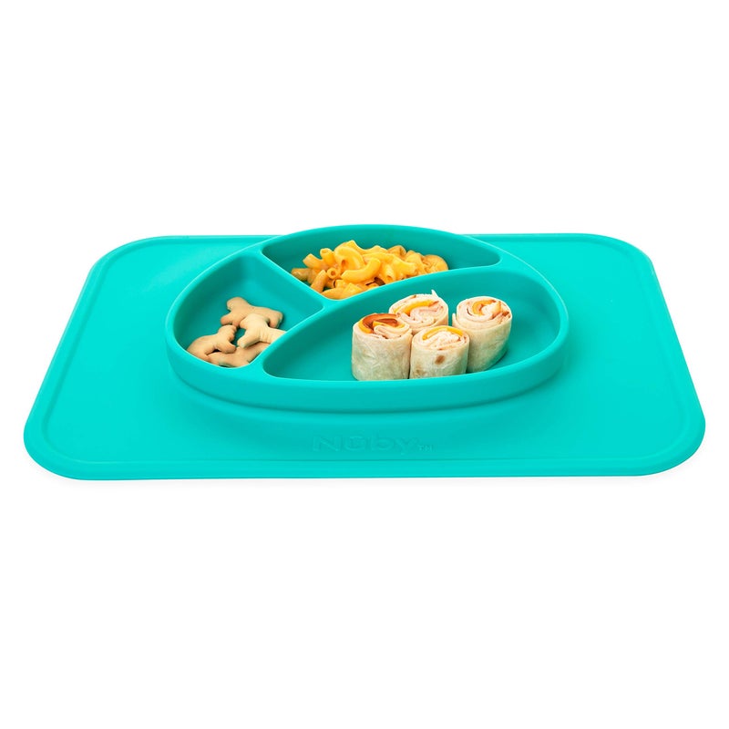 Nuby Sure Grip Miracle Mat, Aqua - Image 4