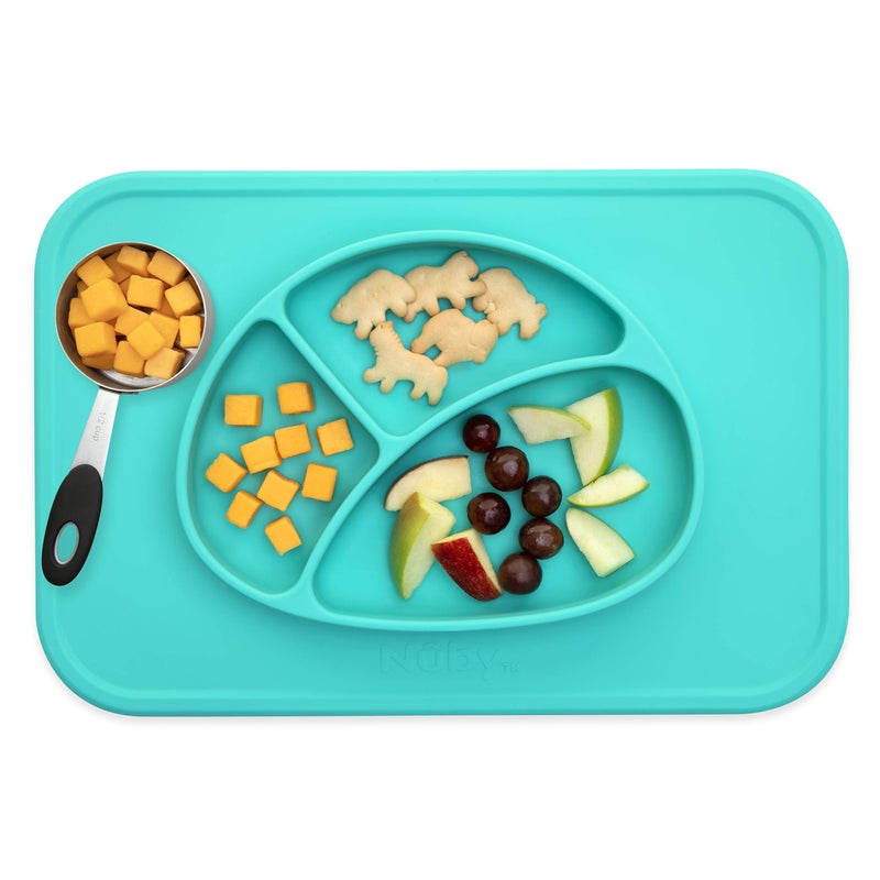 Nuby Sure Grip Miracle Mat, Aqua - Image 2