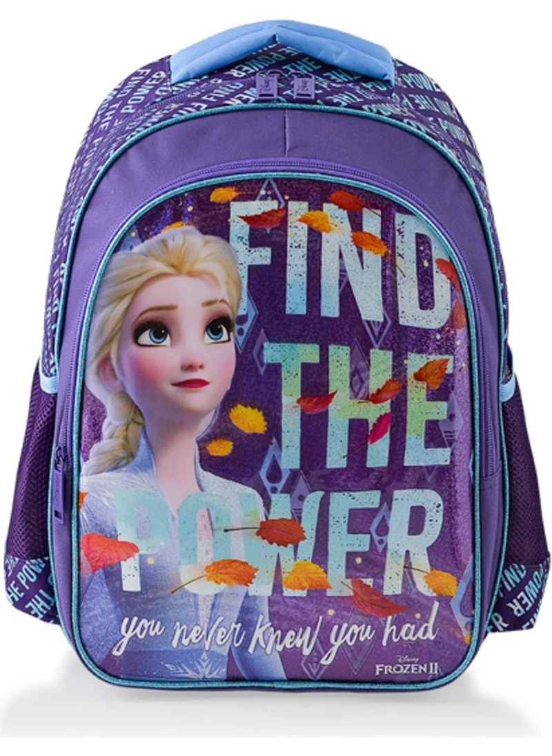 Frocx Frozen Primary School Bag Due The Power, Lunchbox and Water Bottle