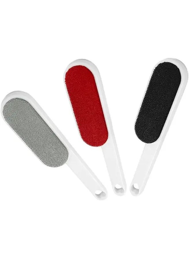 Gray Large Double Sided Static Pet Hair Removal Brush 10pcs For Clothing Furniture - Image 5