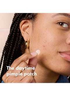 Mighty Patch Hero Cosmetics Mighty Patch™ Invisible+ Patch - Daytime Hydrocolloid Acne Pimple Patches for Covering Zits and Blemishes, Ultra Thin Spot Stickers for Face and Skin, Vegan-friendly (39 Count)  - Image 2