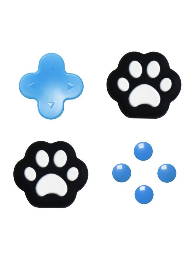 General Suitable For Switch Cat Claw Heart-shaped Key Stickers Ns Cross Color Stick Rocker Cap Protective Sleeve Accessories-Product Color:28 【customized Products Refuse To Return】  - Image 1