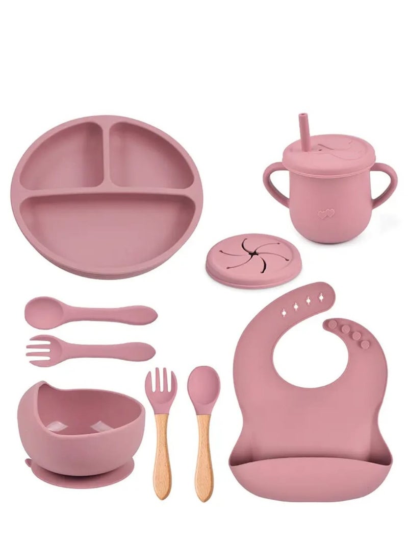 Generic Silicone Baby Cutlery Set - Complete 8 Pieces  - Image 1