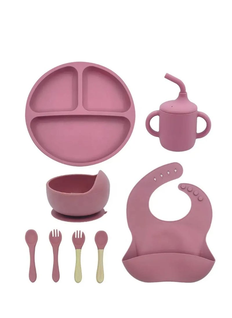 Generic Silicone Baby Cutlery Set - Complete 8 Pieces  - Image 5