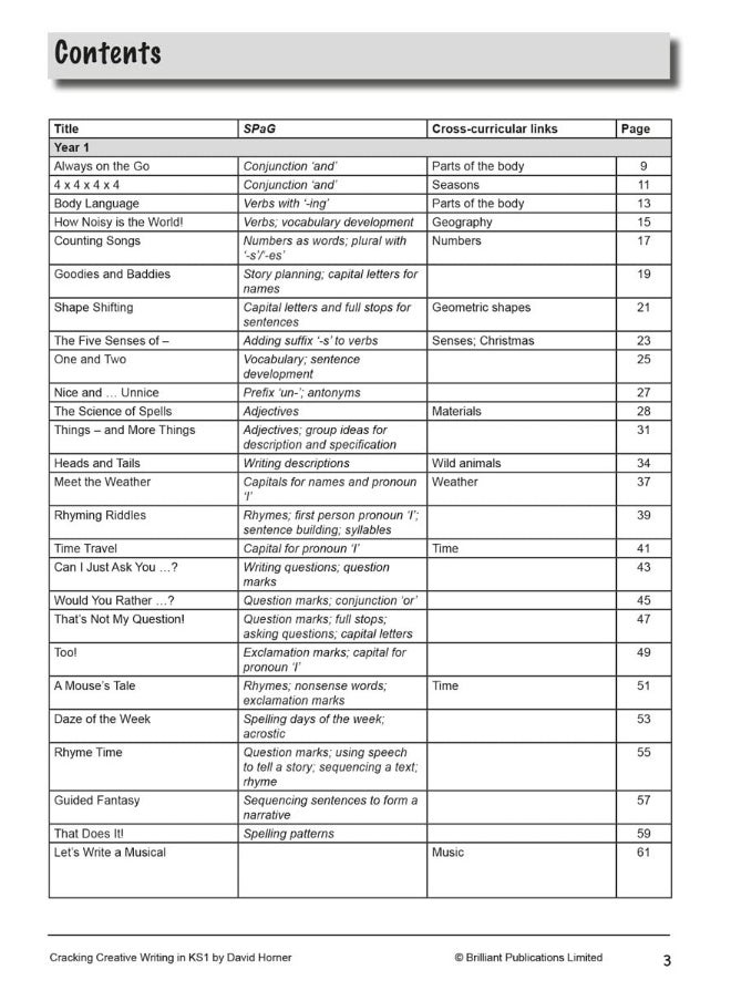 Cracking Creative Writing in KS1: 75+ Fun Activities for Key Stage 1 That Will Improve Grammar and Punctuation Too!  - Image 5