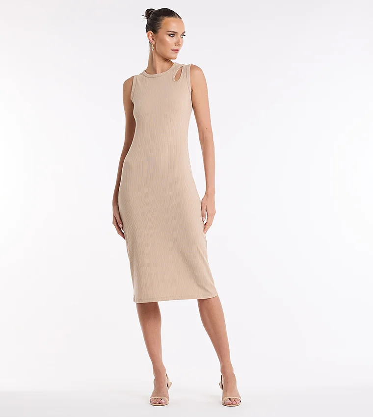 بي سي بي جي BCBG Gen Rib Dress