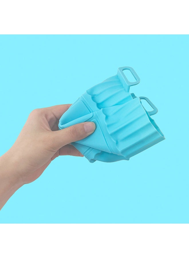 7packs قابلة لإعادة الاستخدام السيليكون الهواء المقلية بطانات مربع 8 بوصة الهواء المقلية فرن الميكروويف الملحقات سهلة التنظيف - Image 3