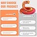 Binvin 3D Printed AnimalsSnake Viper3D Printed Snake Toys Articulated Snake 3D Printed Animals Animal Model Ornaments Creative Funny Toy Festival Gift for Frends Pink 24Inch - Image 4