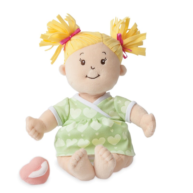 Manhattan Toy Manhattan Toy Baby Stella Blonde Soft First Baby Doll for Ages 1 Year and Up, 15" - Image 1