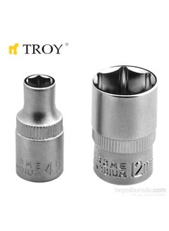 Troy 26150 1/4” Socket (Dimension 11.0mm-Diameter 15.8mm-Length 25mm) 
