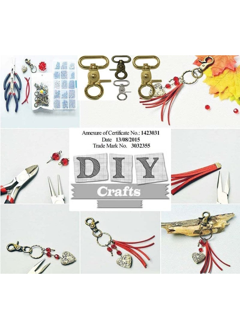 DIY Crafts DIY Crafts Pack 1 Pc, Golden, 1” Inch Inside Diameter D-Ring Lobster Clasp Claw Swivel Lobster Snap Clasp Hook for DIY Craft (Pack 1 Pc, Golden)  - Image 5