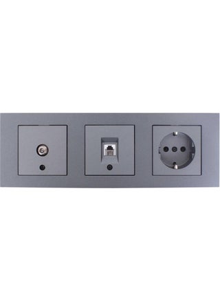 Grano Smoked Triple Set TV Numeris Socket - pzsku/ZCDED2C97AC6311D72A90Z/45/_/1730485121/09359929-b1f0-485b-8d3e-a2d1390edd3a