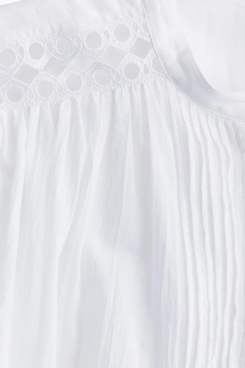 H&M MAMA Before &amp; After Lace-inset blouse