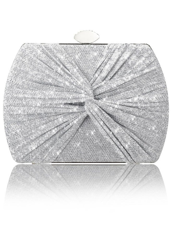 Suhatjia Clutch Purses for Women Wedding Evening Glitter Sparkly Handbags Party Purses for Women with Detachable Chain - Image 1