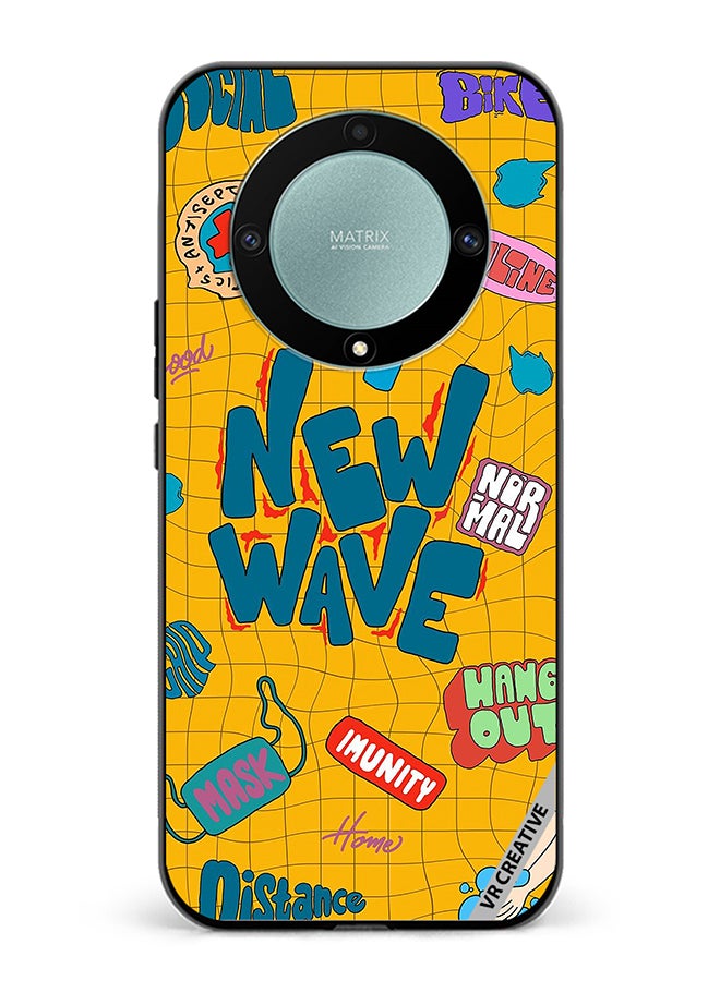 VR CREATIVE Protective Case Cover For Honor X9b Multiple Logo Design  Multicolour - Image 1