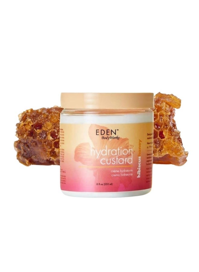 eden bodyworks Eden Body Works Hibiscus Honey Hydration Custard 8Oz - Image 2