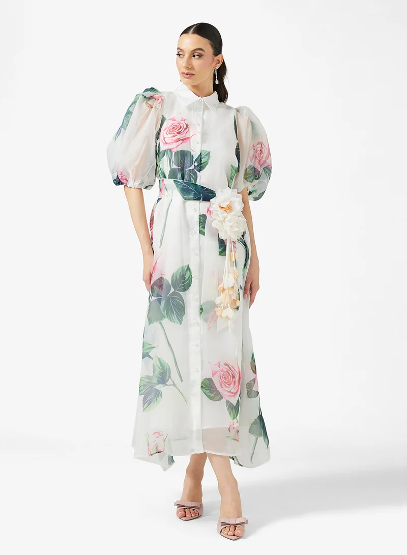 Khizana Floral Print Dress