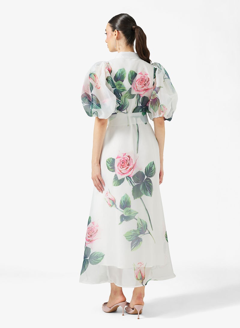Khizana Floral Print Dress - Image 2
